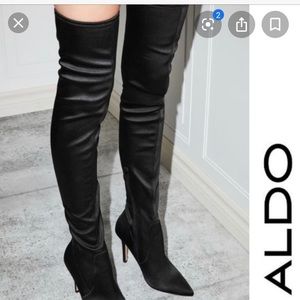Also Fraresa Satin Over-the-knee boot